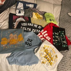 Delta Zeta shirt/beanie